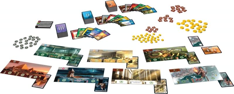 Asmodée  Asmodee  7 Wonders Pack  pas cher Achat / Vente Jeux de stratégie