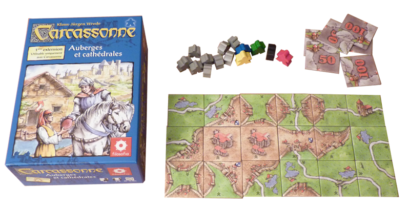 Acheter Carcassonne  Extension 1  Auberges Et Cathedrales Aventure /