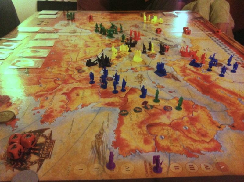 Une partie de Conquest of the Empire