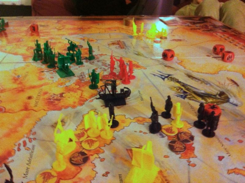 Une partie de Conquest of the Empire