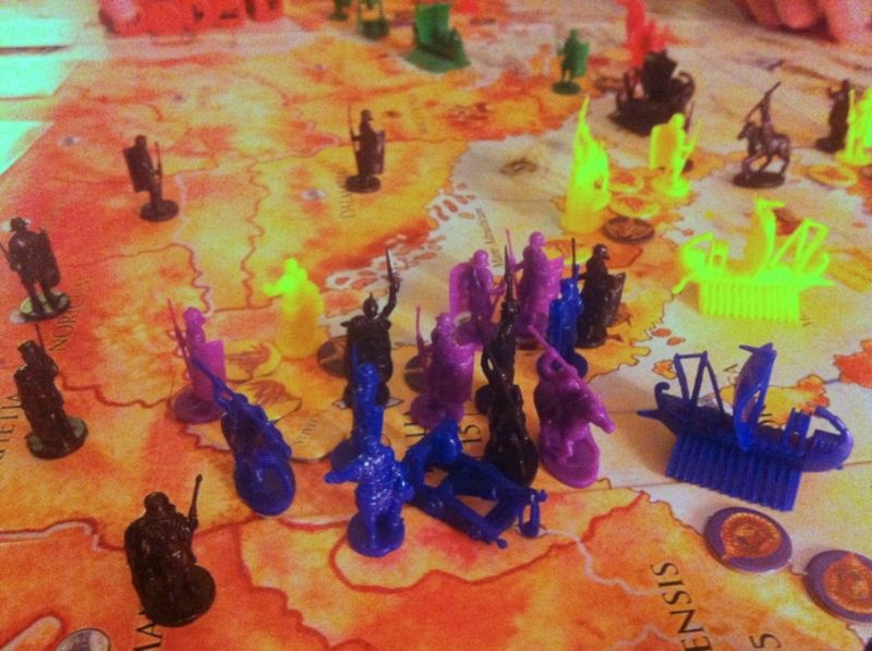 Une partie de Conquest of the Empire