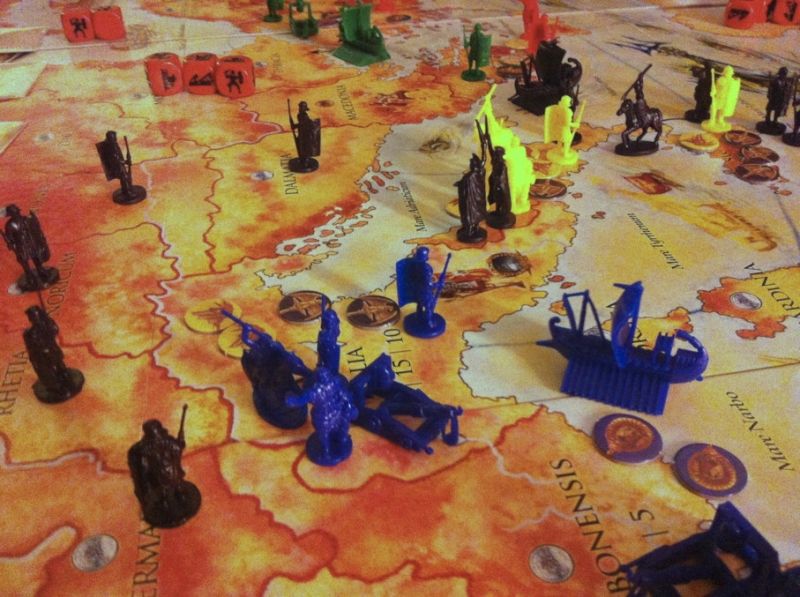 Une partie de Conquest of the Empire