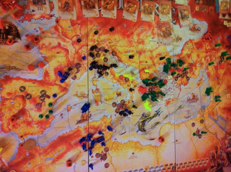 Une partie de Conquest of the Empire