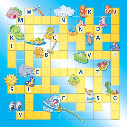 Méga quiz Scrabble junior 100 cartes et un plateau Boites et Accessoires