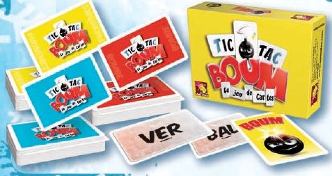 Asmodée Asmodee Tic Tac Boum Jeu de Cartes pas cher Achat / Vente Jeux
