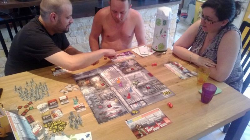 Une partie de Zombicide