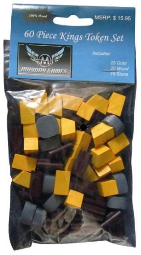 King's Deluxe Token Set - Kingsburg 