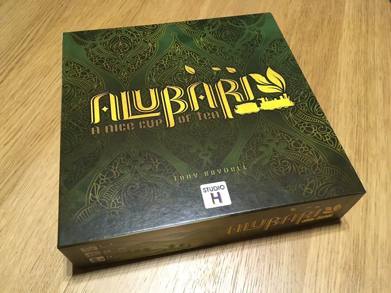 La composition d’un thé d’ Alubari
