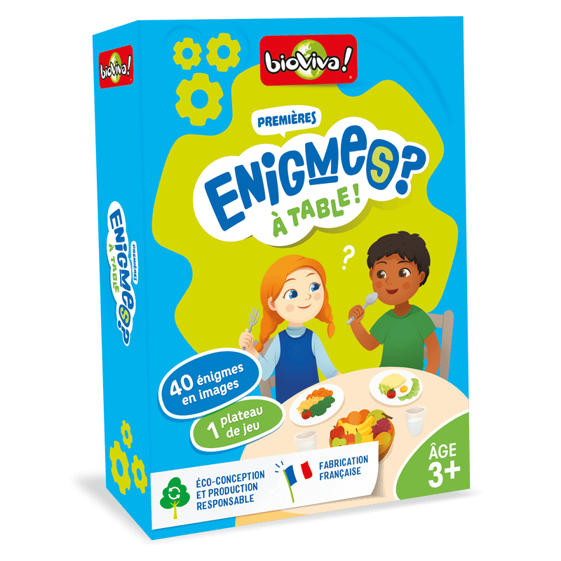 Mes premières énigmes - à table !