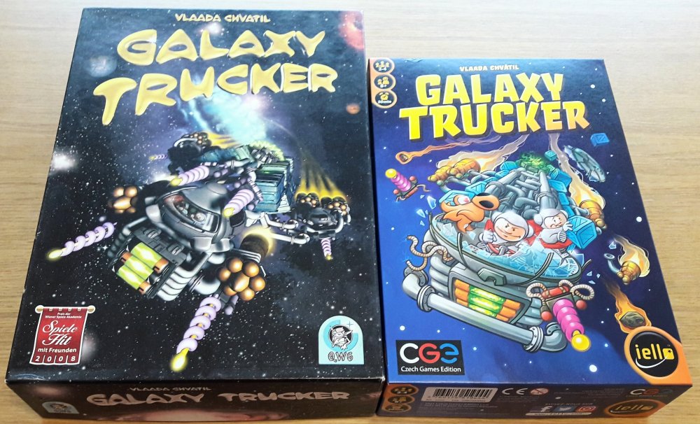 Comparatif Galaxy Trucker nouvelle édition
