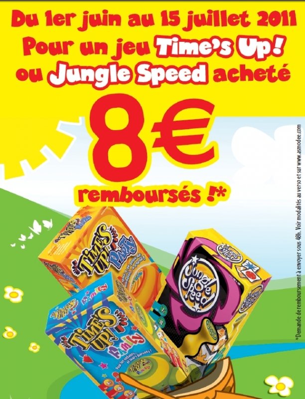 Achetez de l'Asmodée, vous serez en partie remboursé !