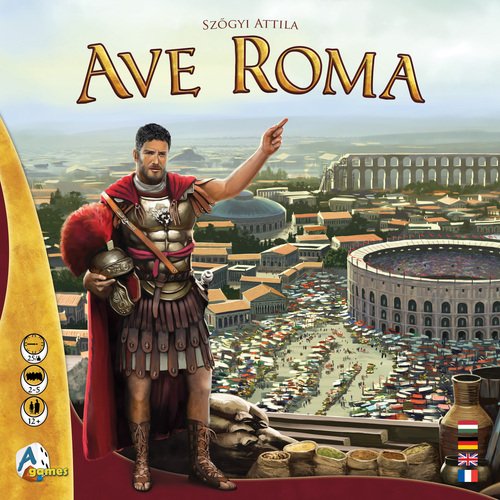 Ave Roma, un Kickstarter disponible à Essen 2016.