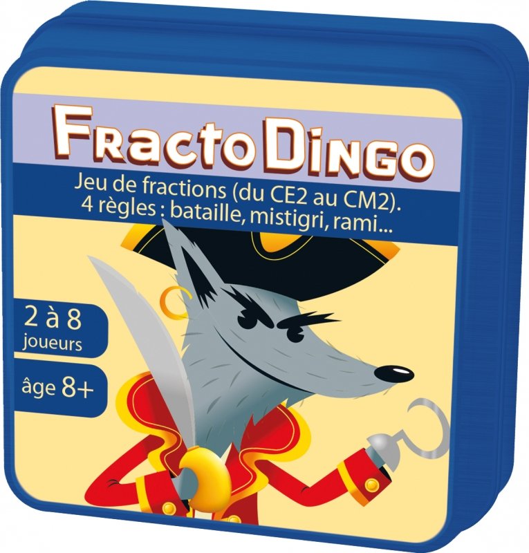 Fractodingo, Conjudingo : apprendre en s'amusant