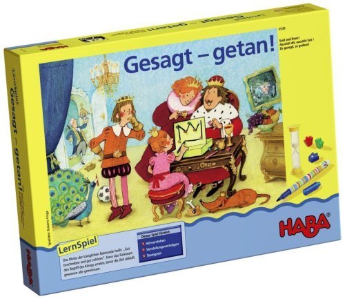 Gesagt - getan !