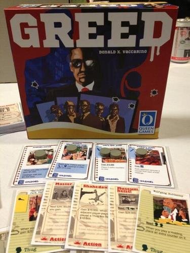 Greed de Donald X. Vaccarino
