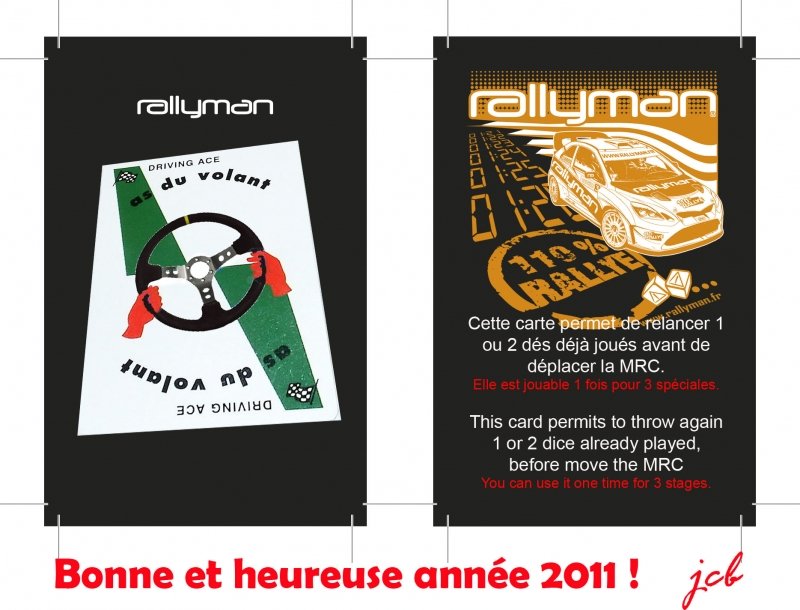 Une carte bonus pour Rallyman pour bien débuter l'année !
