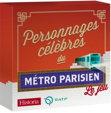 Les personnages célèbres du métro parisien...