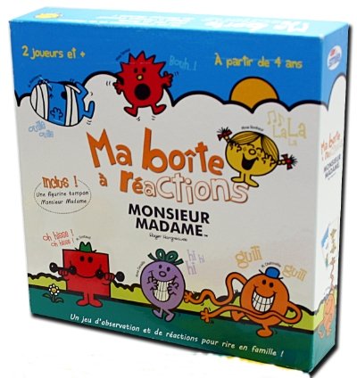 Ma boîte à réactions Monsieur Madame