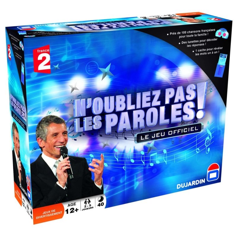 N'oubliez pas les paroles