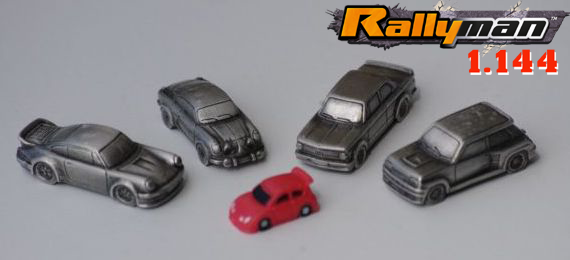 Rallyman à l'échelle 1/144
