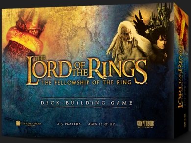 Le seigneur des anneaux, le jeu de deckbuilding...