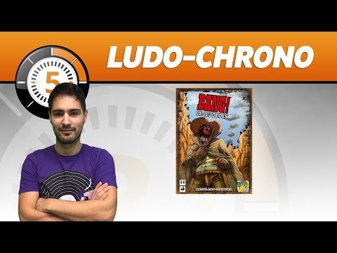 Le Ludochrono de Bang! le jeu de dés