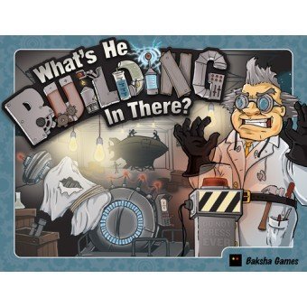 What is he building in there ?