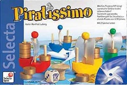 Matagot Piratissimo Gioco Da Tavolo Per Bambini 6+ - Caccia Al Tesoro Con Dado E Tornado, 2-4 Giocatori, Ed. Francese