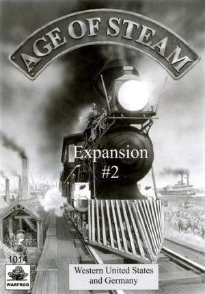 Age of Steam Expansions : Western US & Germany