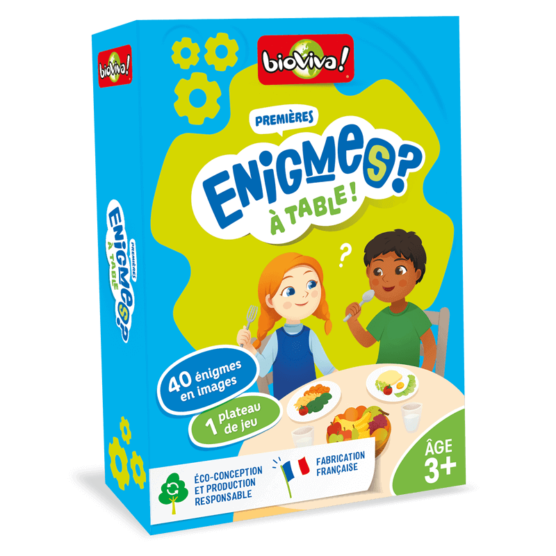 Mes premières énigmes - à table !