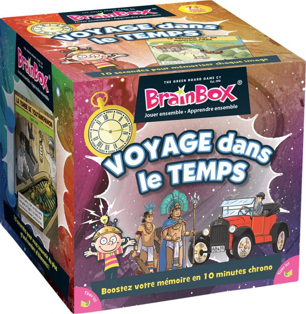 Brain Box - Voyage dans le Temps - Jedisjeux - et les autres jours aussi