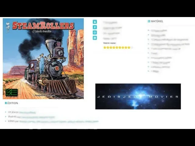 JedisJeux Movies - SteamRollers