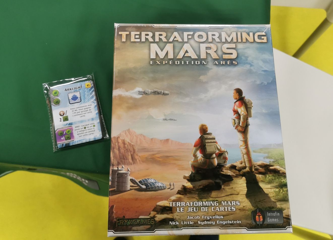 Terraforming Mars, Expédition Ares et les cartes promo de la campage kickstarter