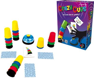 Crazy cups, jeu de société Amigo Gigamic