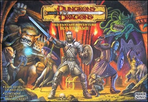Dungeons&Dragons : The Fantasy Adventure Boardgame