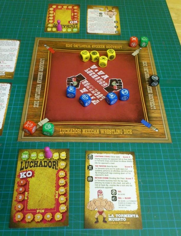 Luchador! Mexican Wrestling Dice