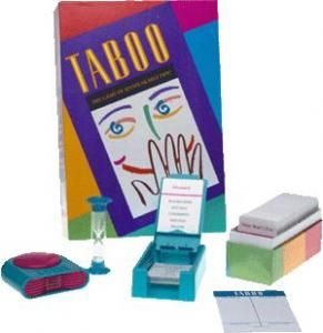 Règle du jeu Taboo - jeu de société