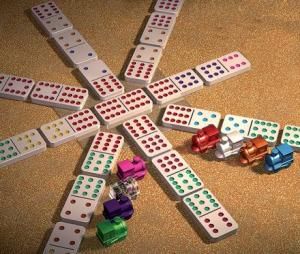 Domino Double 12 Mexican Train - Jedisjeux - et les autres jours aussi