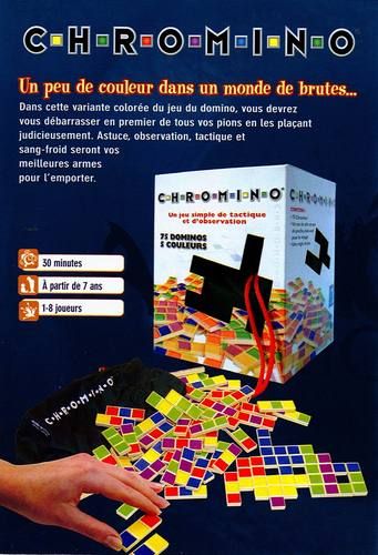 Règle du jeu Chromino - jeu de société