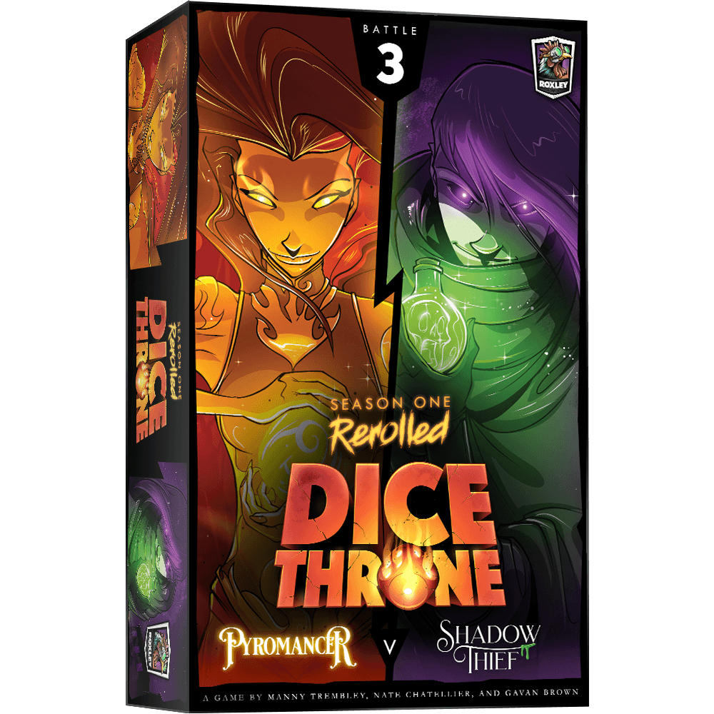 Dice Throne - Saison 1 Remasterisée - Pyromancienne vs Voleur de l'Ombre