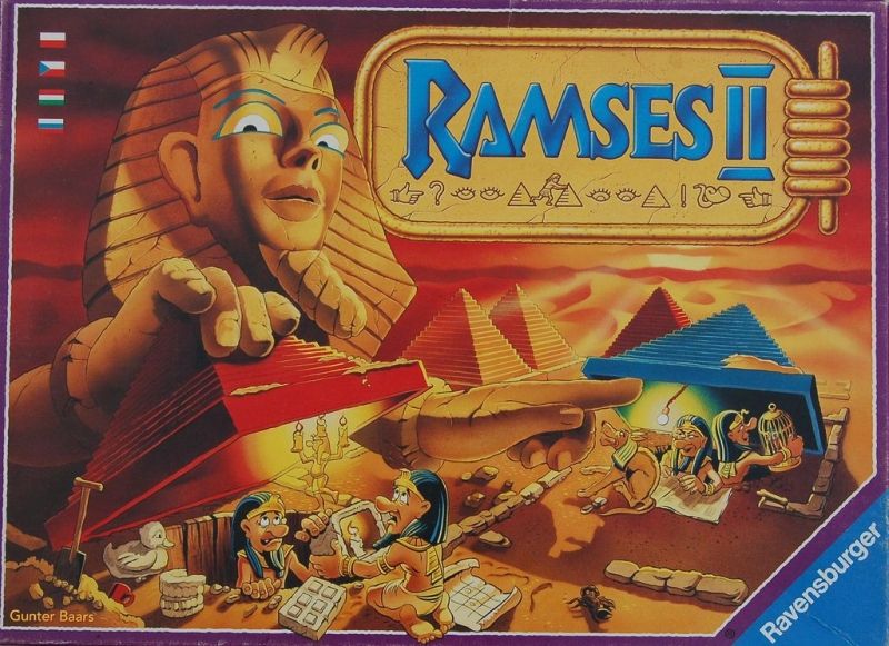 Ravensburger - Jeu de société - Ramsès Junior