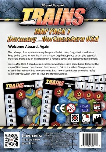 Trains: Map Pack 1 – Germany/Northeastern USA
