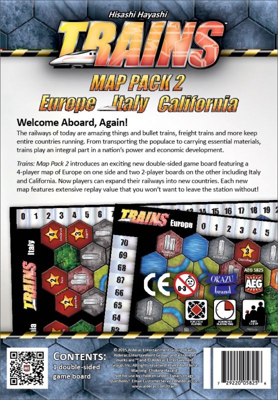  Trains: Map Pack 2 – Europe/Italy/California
