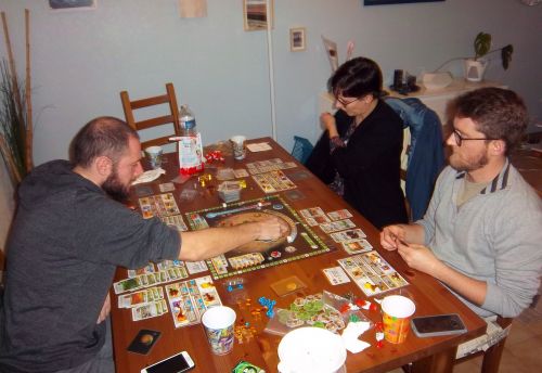 Mes partenaires pour cette partie de Terraforming Mars