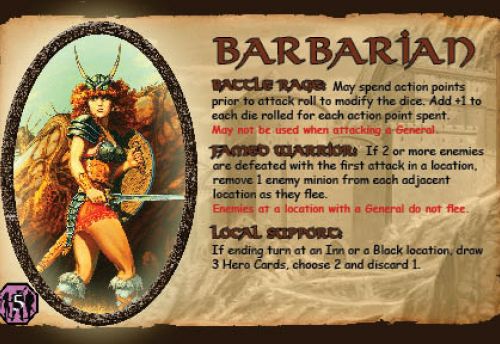 Defenders of the Realm: The Barbarian