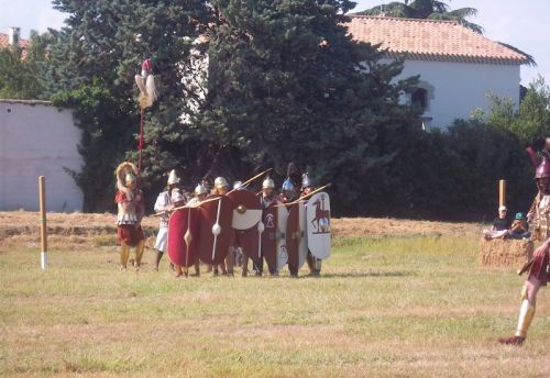 Les carthaginois se regroupent...ils vont donner un premier assaut...