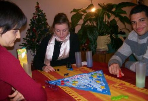 Mes trois adversaires qui débutent 2008 avec ce jeu...