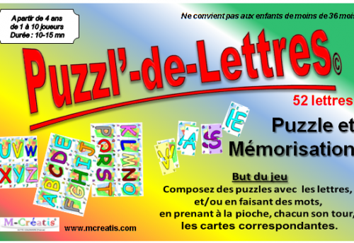 Puzzl' de Lettres