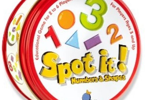 Spot It! Numbers and Shapes