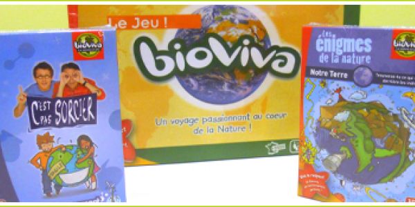 3 jeux Bioviva à gagner !